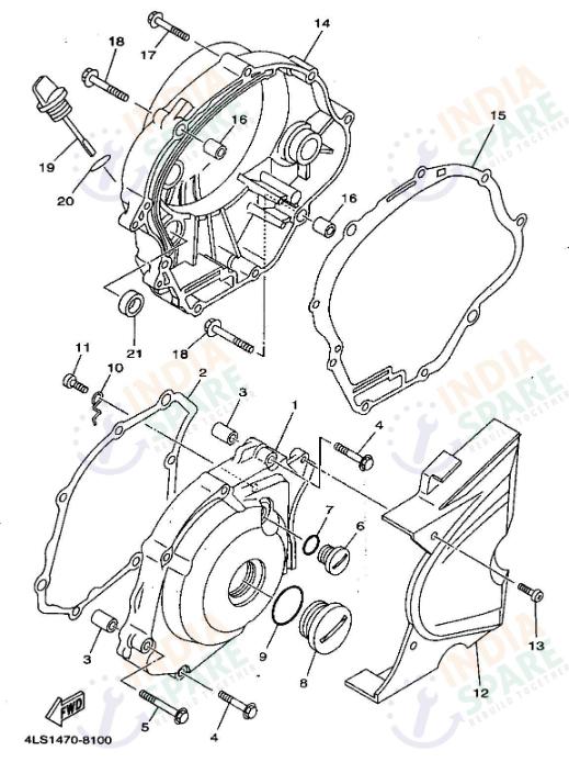CRANKCASE COVER 1